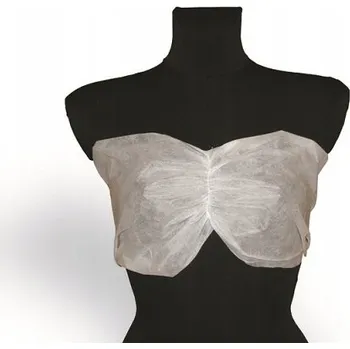 Podprsenka Kosmetická podprsenka z netkané textilie bílá 1 ks