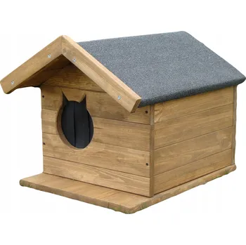 Pelíšek pro psa Budka pro kočky Gumiś vícebarevná, obdélníková, 62 cm x 55 cm