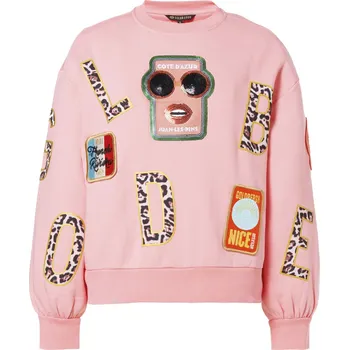 Cyklistické kalhoty Dámská mikina Goldbergh Piscine Sweater Salmon Rose