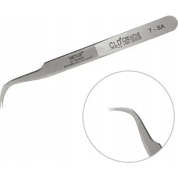 Péče o řasy a obočí Pinzeta CLD Vetus Tweezer 7 – SA
