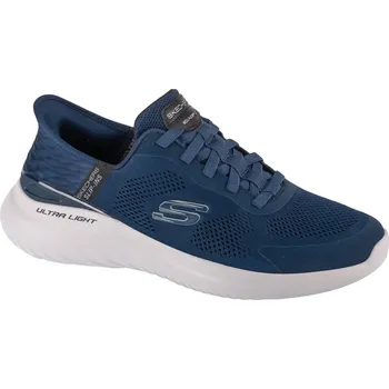 Pánská obuv Tmavě modré sportovní tenisky Skechers Slip-Ins: Bounder 2.0 - Emerged 232459-NVY Velikost: 46
