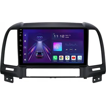 Autorádio 2DIN AUTORÁDIO S NAVIGACÍ ANDROID HYUNDAI SANTA FE 2 II 8/256 GB DSP CARPLAY LTE