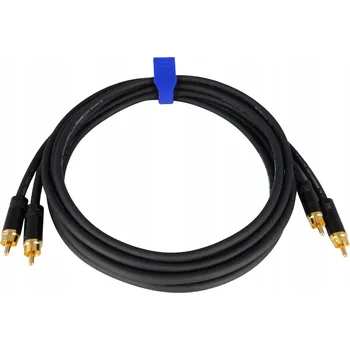 Audio kabel SOMMER TRICONE INTERKONEKT 2xRCA CINCH REAN 0,5 m