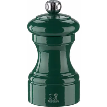 Kuchyňský mlýnek Peugeot Bistro Pfeffermühle 10cm Waldgrün lackiertes Holz