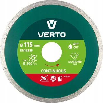 Řezný kotouč Diamantový kotouč Verto 61H2P1 115x22.2 mm