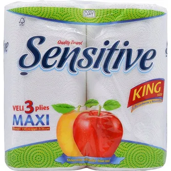 Utěrka Sensitive King Papírové Kuchyňské Utěrky 2 Role