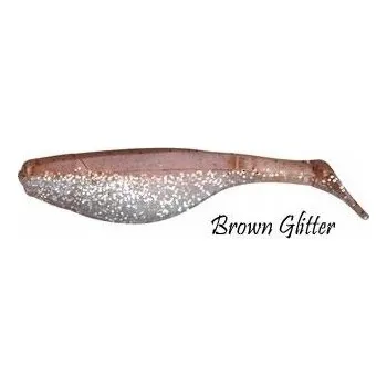 Umělá nástraha SPRO Gumová nástraha FAT PAPA 7cm Brown Glitter (Hnědá s třpytkami)