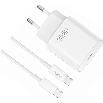 Rychlá nabíječka XO 25W s USB-C kabelem pro Xiaomi Redmi Note 9 Pro Max