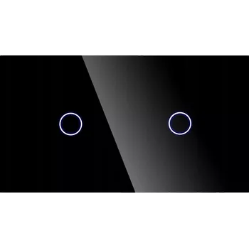 vypínač Dvojitý Rámeček DC Smart Home černý