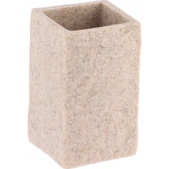 Obraz Koupelnový kelímek kulatý moderní béžový