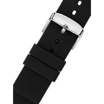 Řemínek na hodinky Silikonový řemínek Morellato Tunguska 5396187.019 S, černý