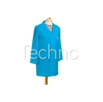 ESD ESD plášť StaticTec, 3/4 délka, modrý, XL - 100104001334