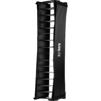 NANLITE Barndoor with eggcrate for Pavotube II 30X