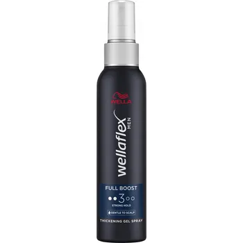 Stylingový přípravek Wellaflex Men Full Boost Sprej pro Zahuštění Vlasů Gel pro Muže 150 Ml