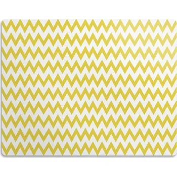 Miska pro psa Podložka pod misku Bluedecor žlutá 0 l