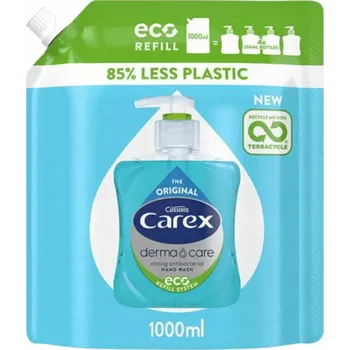 Mýdlo Carex Original antibakteriální tekuté mýdlo 1000 ml náhradní náplň XL