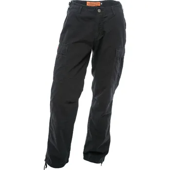 Pánské kalhoty West Coast Choppers kalhoty Military Cargo Ripstop černé XXL