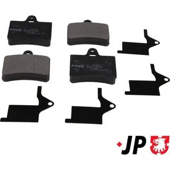 Brzdová destička Sada brzdových destiček, kotoučová brzda JP GROUP 3163700510