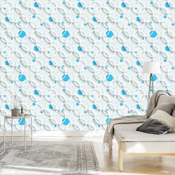 Fototapeta Tapeta Abstraktní Barevné Kruhy 53x1000