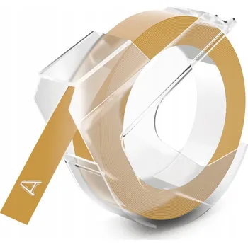 Lepicí páska Páska Specmark pro Dymmo Omega A0898190 9 mm x 3 m zlatá S0898190