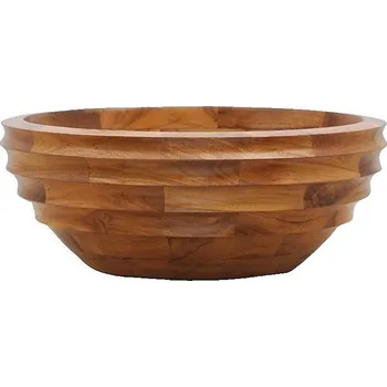 Umyvadlo DEOKORK Teakové umyvadlo JANNO