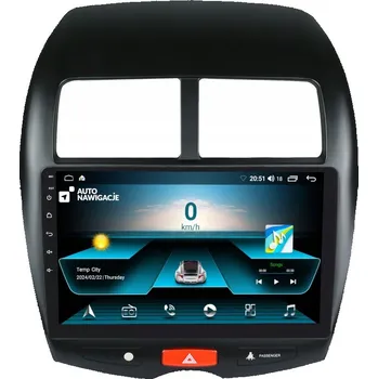 Auto Hi-Fi AUTORÁDIO S GPS NAVIGACÍ MITSUBISHI ASX 2010-2020 ANDROID 2GB 64GB