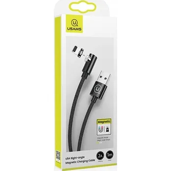 Datový kabel Kabel Usams USB - Apple Lightning 1 m černý