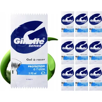 10x CESTOVNÍ KAPESNÍ GEL NA HOLENÍ GILLETTE PROTECTION SERIES 3,95 ml