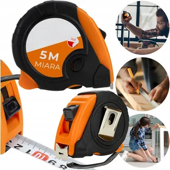 metr SVINOVACÍ METR 5M x 22MM MĚŘICÍ PÁSMO PLASTOVÉ POUZDRO ODOLNÉ