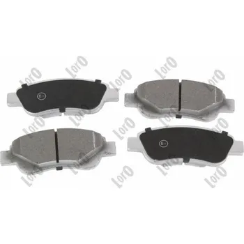 Brzdová destička Sada brzdových destiček, kotoučová brzda ABAKUS 231-01-098