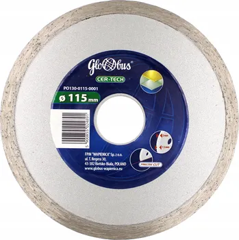 Řezný kotouč Diamantový kotouč Globus PO130-0115-0001 115 x 22,23 mm