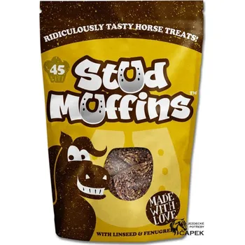 Krmivo pro koně Pochoutky -STUD MUFFINS- - 15ks (400g)
