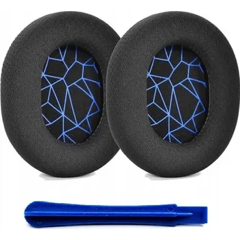 NÁUŠNÍKY VYCPÁVKY HOUBIČKY POLŠTÁŘE PRO STEELSERIES ARCTIS 1 3 5 7 9 PRO MODRÉ