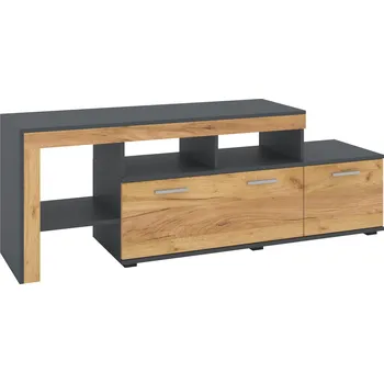 Televizní stolek Max-i Televizní stolek DELVIN Zvolte barvu:: antracit + dub tacho