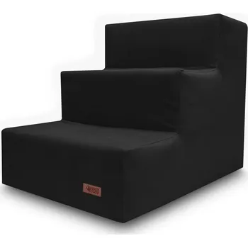 Železářství Schůdky pro psa ke gauči a posteli černé york buldok HUGGY DOGGY Climber S