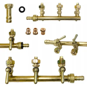 Turistický vařič TROJITÝ PLYNOVÝ VENTIL PRO STOLIČKOVÝ VAŘIČ, TURISTICKÝ VAŘIČ + 3 TRYSKY ZEMNÍ PLYN