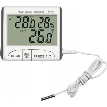Meteostanice METEOROLOGICKÁ STANICE TEPLOMĚR VLHKOMĚR + SONDA