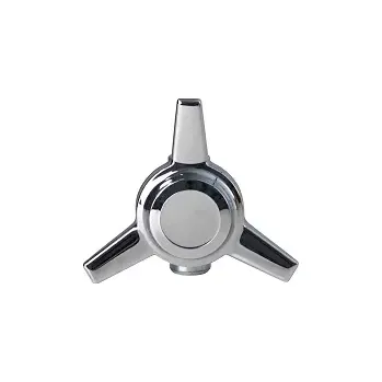 Poklice na kolo Nerezový Spinner America na náboj kola