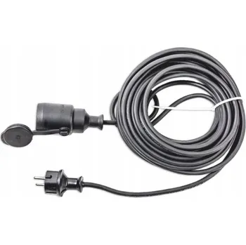Napájecí kabel Prodlužovací Kabel jednoduchý Maan 10 m 1 ks zásuvka černý