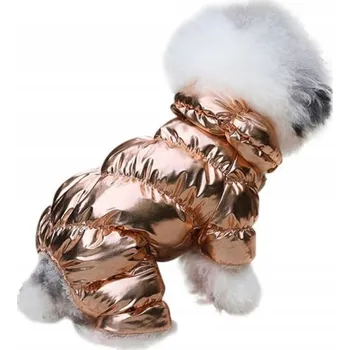 Obleček pro psa overal/kombinéza zlatá