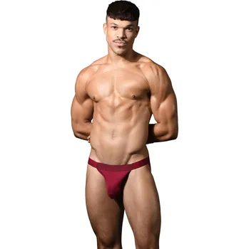 Pánské erotické prádlo Pánské jocksy Andrew Christian červené Bespoke (93522-BUR) L Možnost vrácení zboží ZDARMA do 120 dnů!