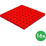 Základní deska GripTil, 16 ks, červená