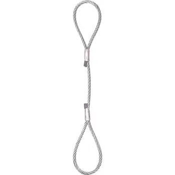 Lany Nerezové vázací lano 6 mm oko-oko, 6 m