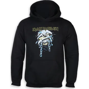 Pánská mikina mikina s kapucí pánské Iron Maiden - Powerslave - ROCK OFF - IMHOOD08MB - L