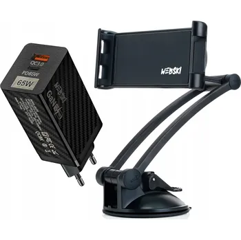 Držák do ventilační mřížky Webski černý