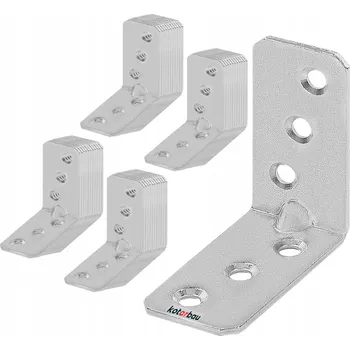 Tesařské kování Úhelník spojovací tesařský 50x50x25 nábytkový 50 KS