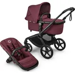 BUGABOO Fox5 Renew Kompletní kočárek Black/Dark Cherry/Dark Cherry