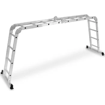 Žebřík JAKS Kloubový hliníkový žebřík 4 x 4 příčky