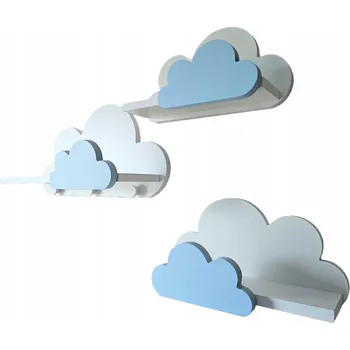 police Police obláčky sada 3 police obláček Moli Premium s věšáky pro děti