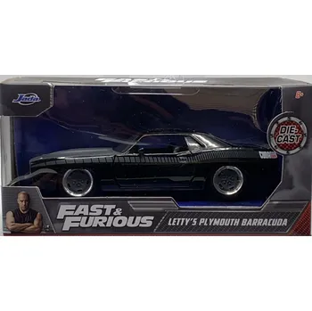 autíčko Auto Fast and Furious Letty's Plymouth Barracuda 1:32